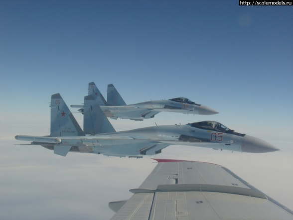 Россия продолжила переброску истребителей Су-35 в Белоруссию для учений